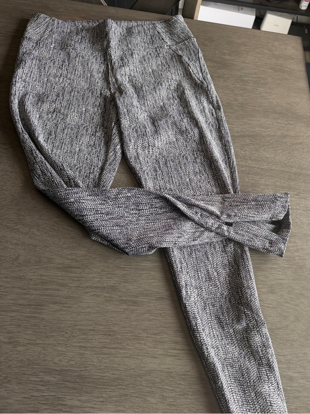 Athleta Gray Marled Skinny Pants